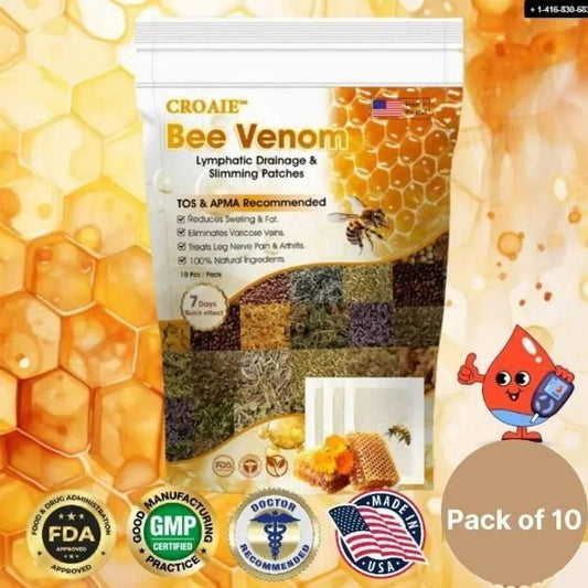 Bee Venom Lymphatic Daiamage & Sliming Patches