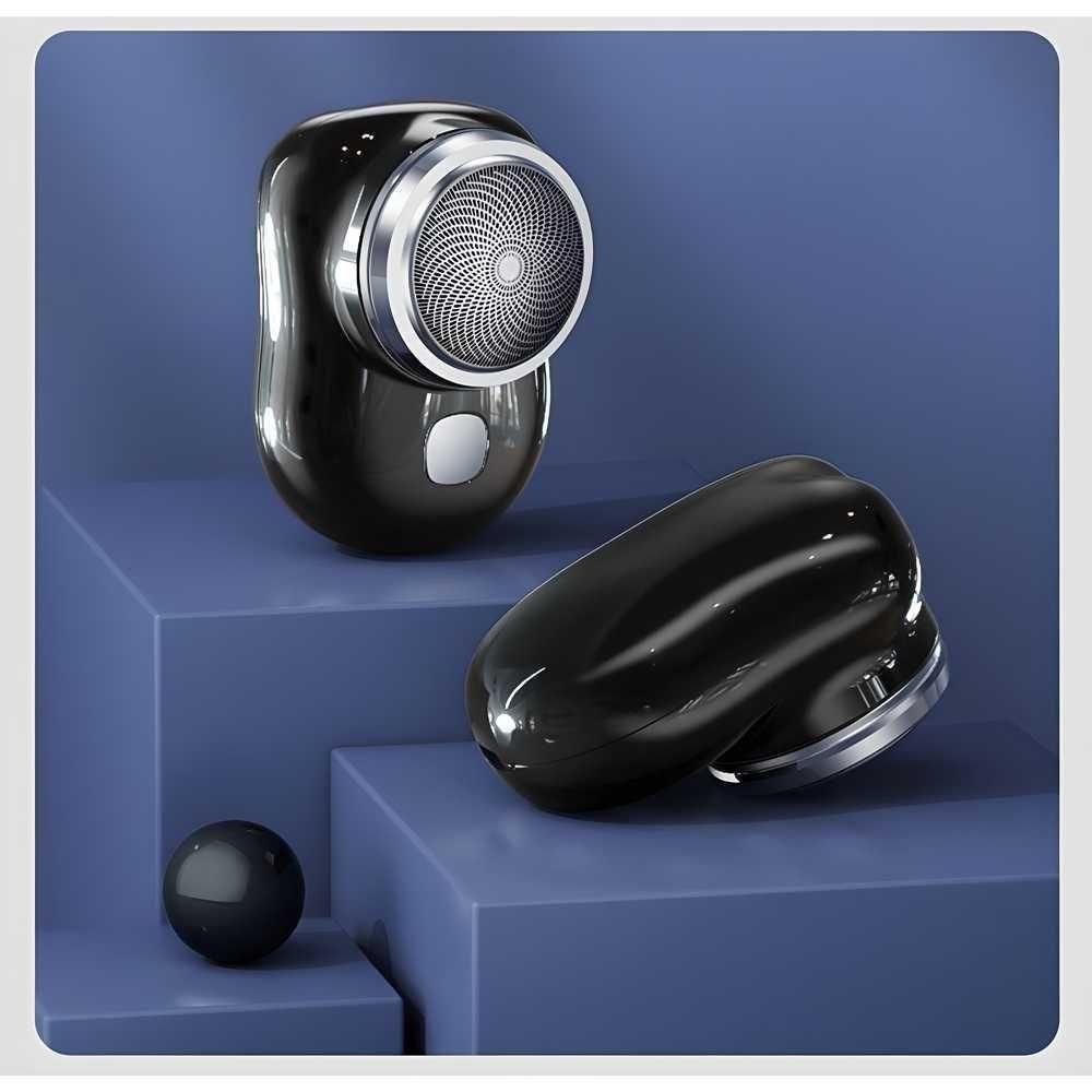 Premium Mini Electric Razor – Portable USB Rechargeable Shaver for Men