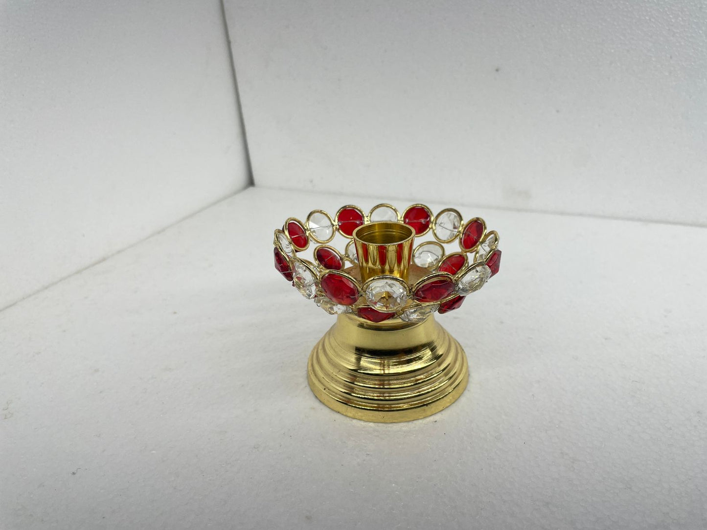 CentraLit Tea Light Crystal Candle Holder